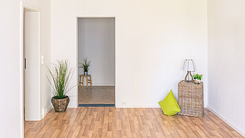 Wohnungsbeispiel: Wohnzimmer